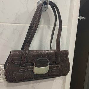Apartment 9 brown croc purse.